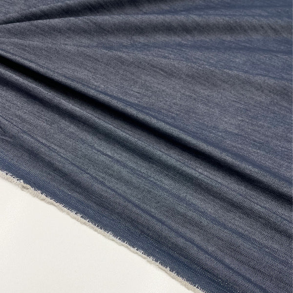 Tissu Denim Stretch, Coton - Bleu, Leo