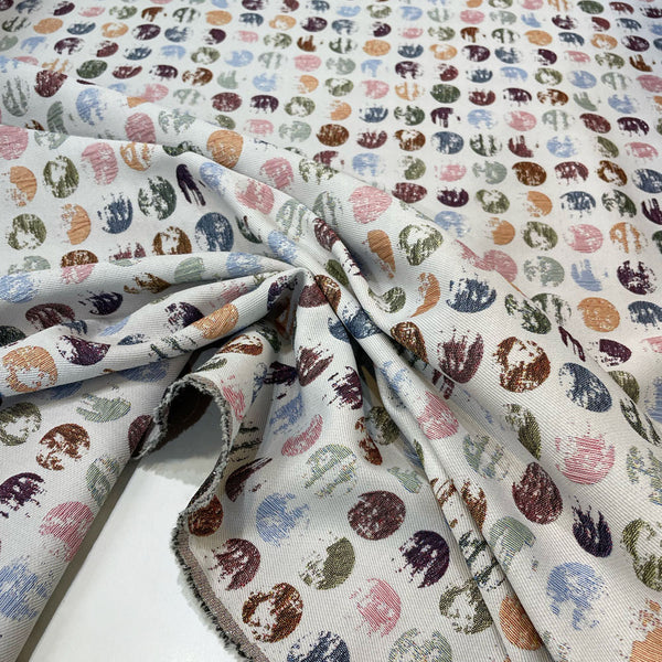 Jacquard Fabric - Colored Pattern, Respiro