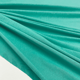 Aquamarine Jersey cotton fabric, available on en.tessuti.fr