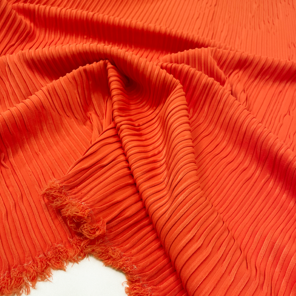 Shaped Jersey fabric - Textured, Smeralda