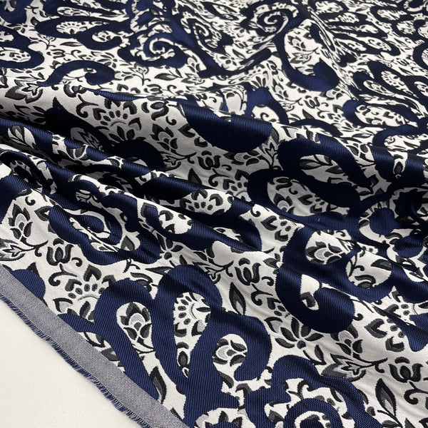 Jacquard fabric, cotton - Double Face, Fiorito