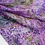 Silk fabric - Purple, caprice