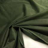 Velvet fabric Palatine Green, to find on en.tessuti.fr