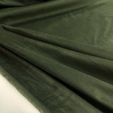 Velvet fabric Palatine Green, to find now on en.tessuti.fr
