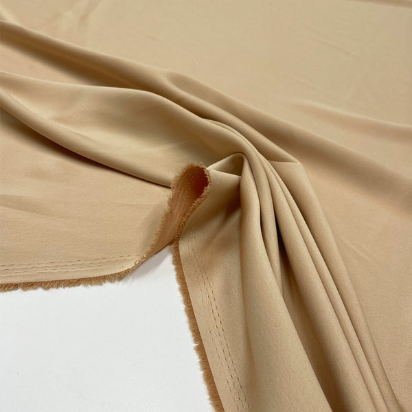 Fabric Crepe reverse side satin - pale tones, Galaxy