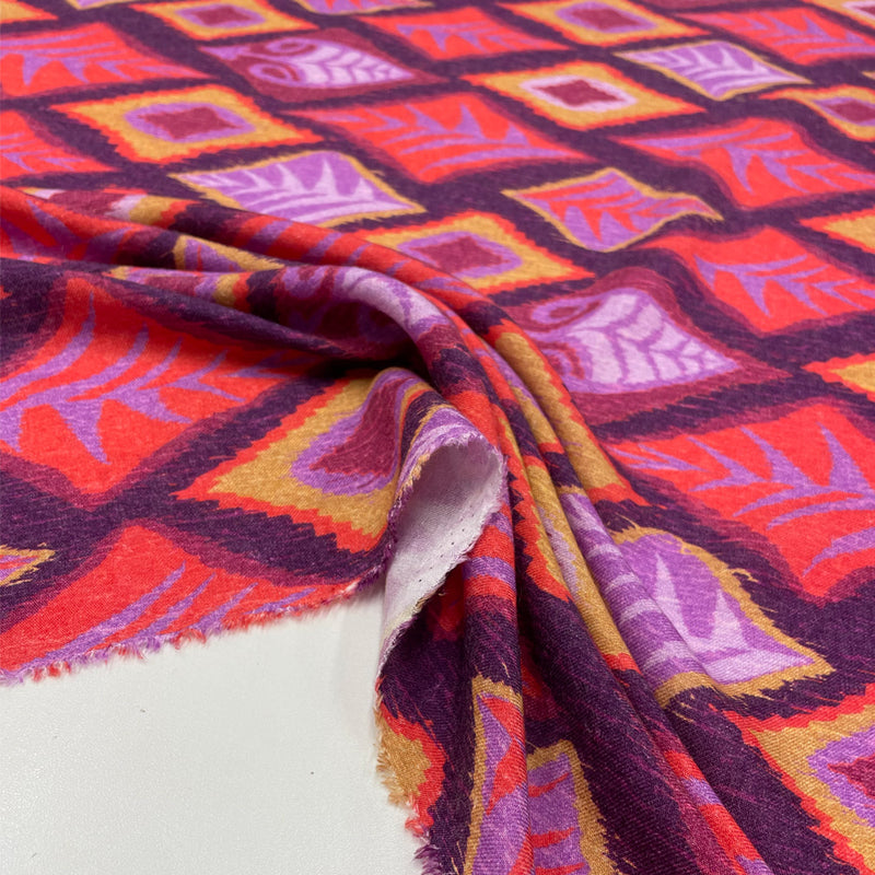 Flannel fabric, Viscose - 3 colors, Acero