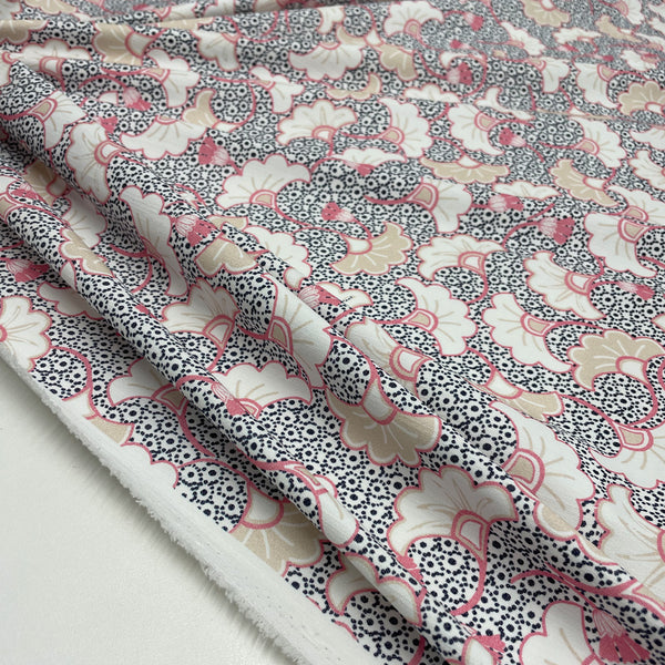 Lightweight denim fabric, cotton - Arabesco