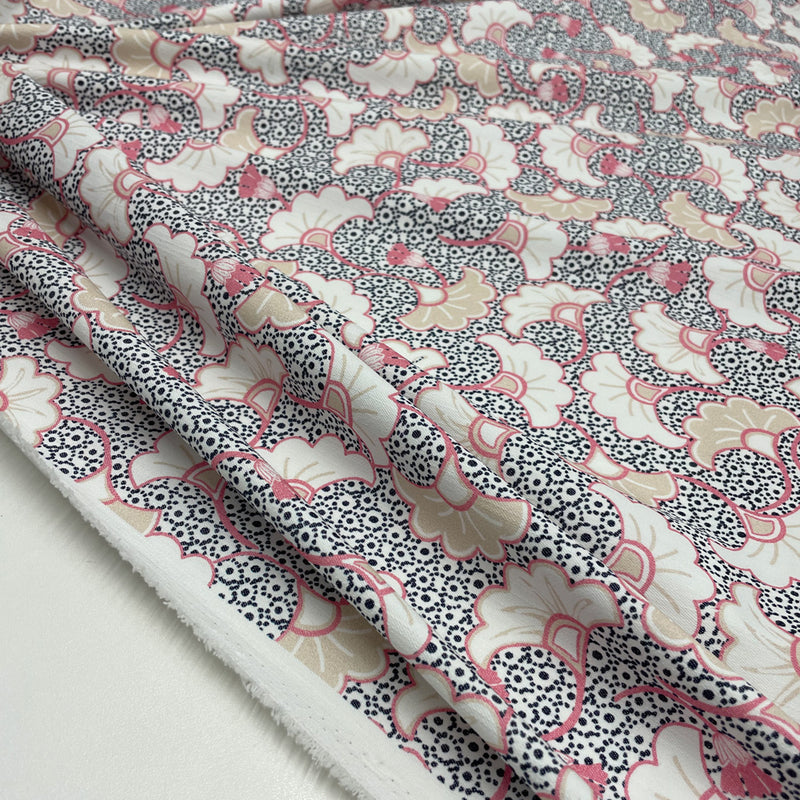 Lightweight denim fabric, cotton - Arabesco