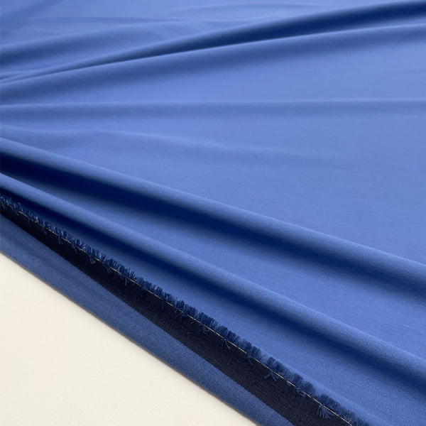 Gabardine fabric, cotton - blue, azzurro