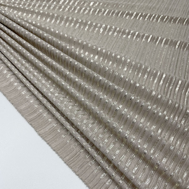 Pleated fabric, mono-stretch - milafoil
