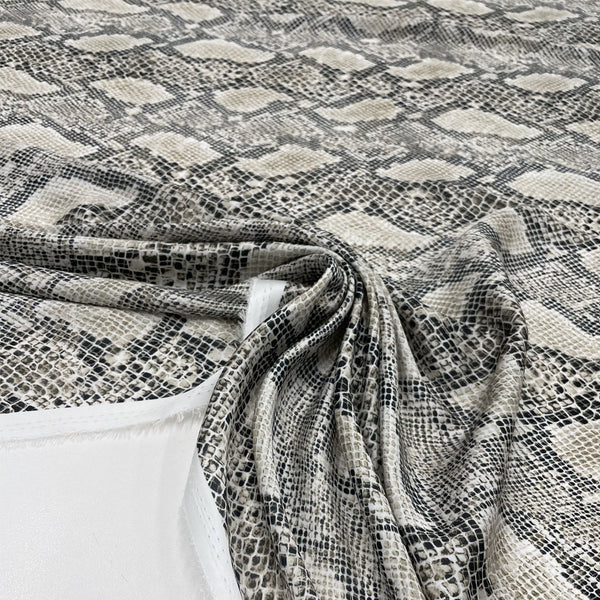 Fabric Satin, Polyester - Serpente