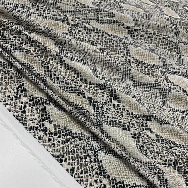 Fabric Satin, Polyester - Serpente